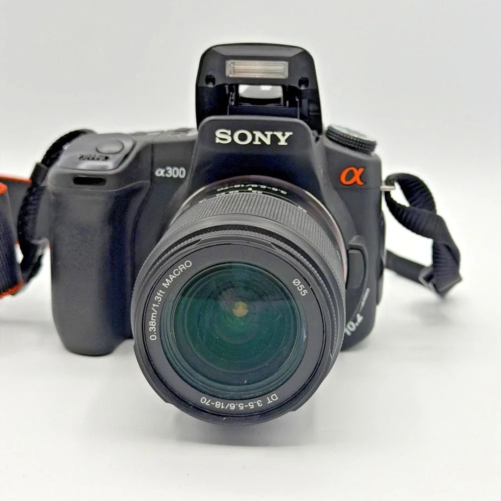 Sony DSLR Camera a300 10.2MP w/ Strap, 4GB SDCard, Brand New Battery & Charger